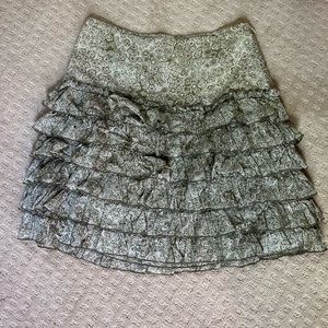 anna sui ruffle skirt